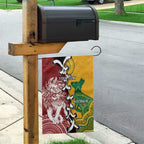 Mate Ma'a Tonga Vs Australia Rugby Personalized Garden Flag Special Mascots