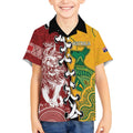 Mate Ma'a Tonga Vs Australia Rugby Personalized Kid Hawaiian Shirt Special Mascots