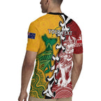 Mate Ma'a Tonga Vs Australia Rugby Personalized Rugby Jersey Special Mascots