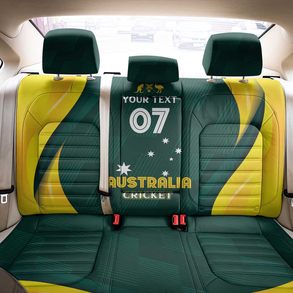 Australia Cricket Custom Back Car Seat Cover GO Aussie - Modern Motif