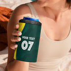 Australia Cricket Custom 4 in 1 Can Cooler Tumbler GO Aussie - Modern Motif