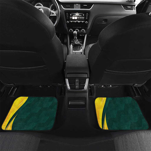 Australia Cricket Custom Car Mats GO Aussie - Modern Motif