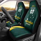 Australia Cricket Custom Car Seat Cover GO Aussie - Modern Motif