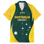 Australia Cricket Custom Hawaiian Shirt GO Aussie - Modern Motif