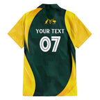 Australia Cricket Custom Hawaiian Shirt GO Aussie - Modern Motif