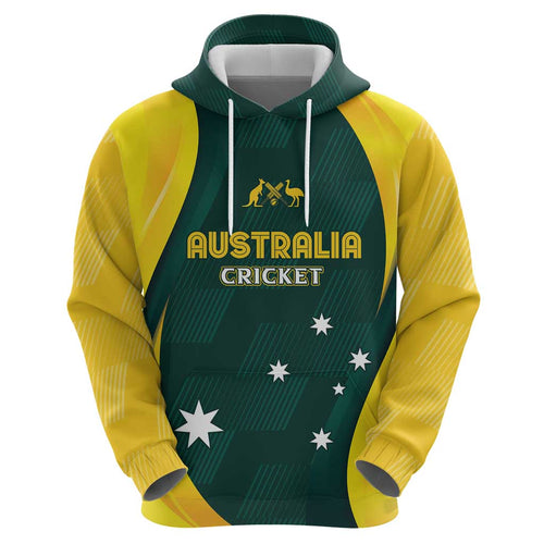 Australia Cricket Custom Hoodie GO Aussie - Modern Motif