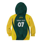 Australia Cricket Custom Kid Hoodie GO Aussie - Modern Motif