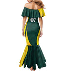 Australia Cricket Custom Mermaid Dress GO Aussie - Modern Motif