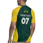 Australia Cricket Custom Rugby Jersey GO Aussie - Modern Motif