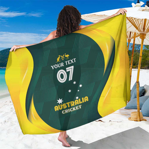 Australia Cricket Custom Sarong GO Aussie - Modern Motif