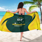 Australia Cricket Custom Sarong GO Aussie - Modern Motif