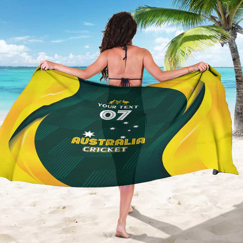 Australia Cricket Custom Sarong GO Aussie - Modern Motif