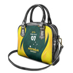 Australia Cricket Custom Shoulder Handbag GO Aussie - Modern Motif