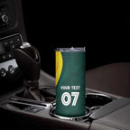 Australia Cricket Custom Skinny Tumbler GO Aussie - Modern Motif