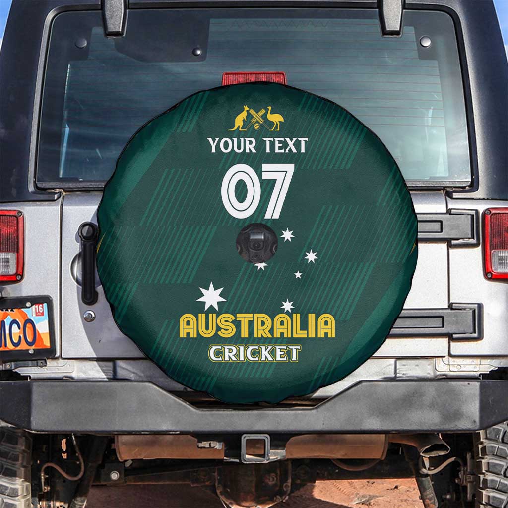 Australia Cricket Custom Spare Tire Cover GO Aussie - Modern Motif