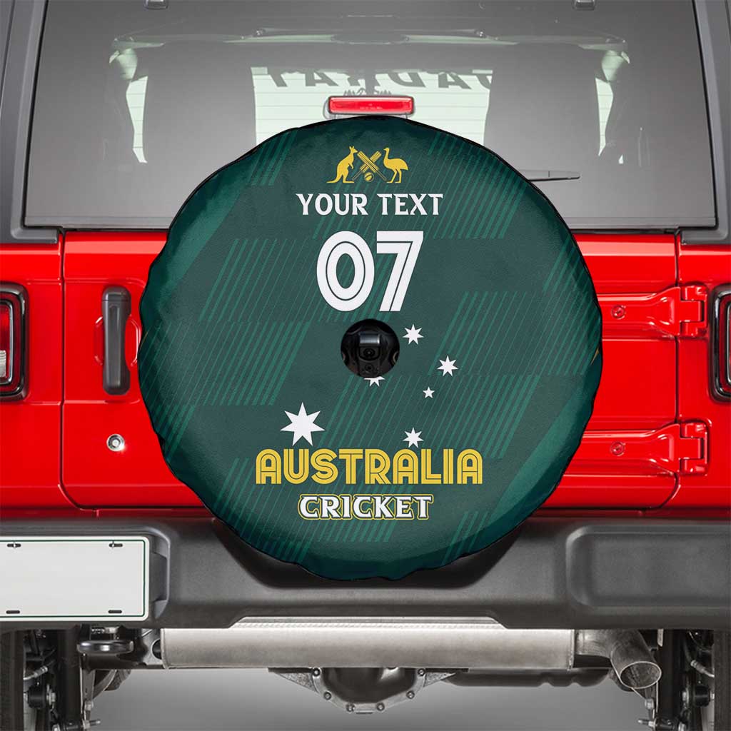 Australia Cricket Custom Spare Tire Cover GO Aussie - Modern Motif