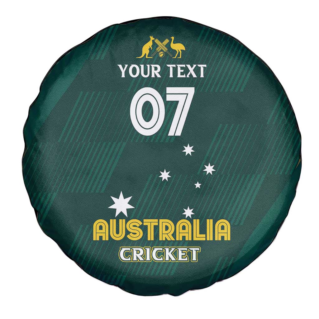 Australia Cricket Custom Spare Tire Cover GO Aussie - Modern Motif
