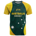 Australia Cricket Custom T Shirt GO Aussie - Modern Motif