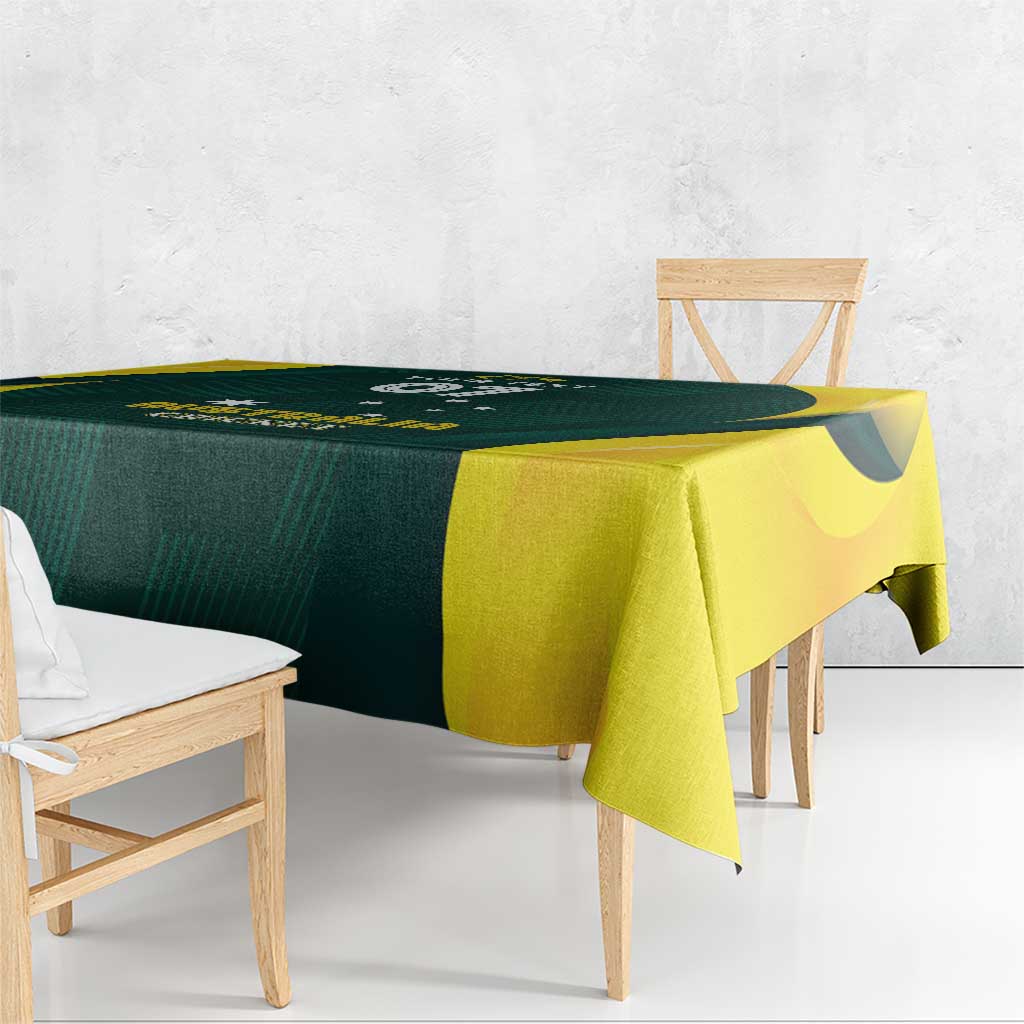 Australia Cricket Custom Tablecloth GO Aussie - Modern Motif