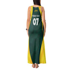 Australia Cricket Custom Tank Maxi Dress GO Aussie - Modern Motif