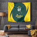 Australia Cricket Custom Tapestry GO Aussie - Modern Motif