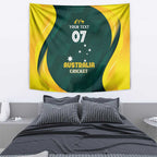 Australia Cricket Custom Tapestry GO Aussie - Modern Motif