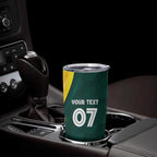 Australia Cricket Custom Tumbler Cup GO Aussie - Modern Motif