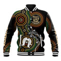 50 Years of NAIDOC Week Indigenous Baseball Jacket Honor The Past - Grace The Present