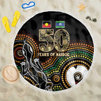 50 Years of NAIDOC Week Indigenous Beach Blanket Honor The Past - Grace The Present