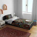 50 Years of NAIDOC Week Indigenous Bedding Set Honor The Past - Grace The Present