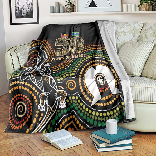 50 Years of NAIDOC Week Indigenous Blanket Honor The Past - Grace The Present