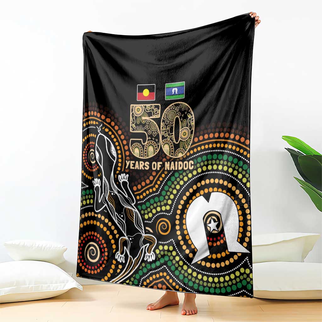 50 Years of NAIDOC Week Indigenous Blanket Honor The Past - Grace The Present