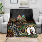 50 Years of NAIDOC Week Indigenous Blanket Honor The Past - Grace The Present