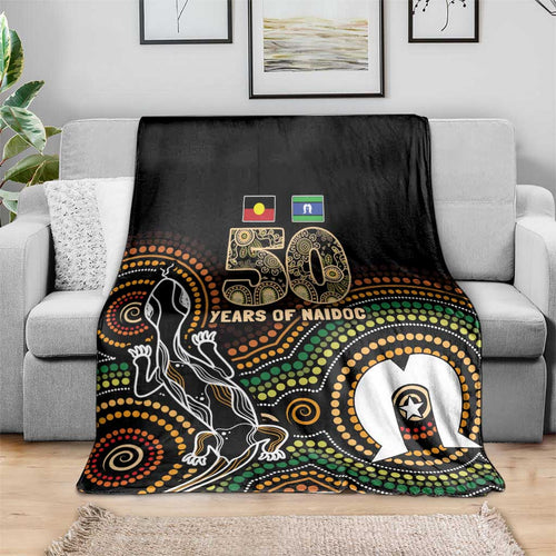 50 Years of NAIDOC Week Indigenous Blanket Honor The Past - Grace The Present