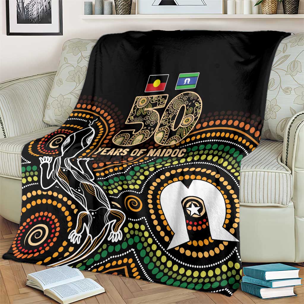50 Years of NAIDOC Week Indigenous Blanket Honor The Past - Grace The Present