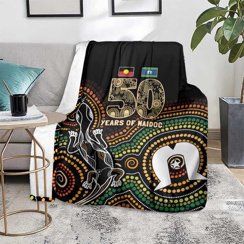 50 Years of NAIDOC Week Indigenous Blanket Honor The Past - Grace The Present