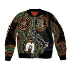 50 Years of NAIDOC Week Indigenous Bomber Jacket Honor The Past - Grace The Present