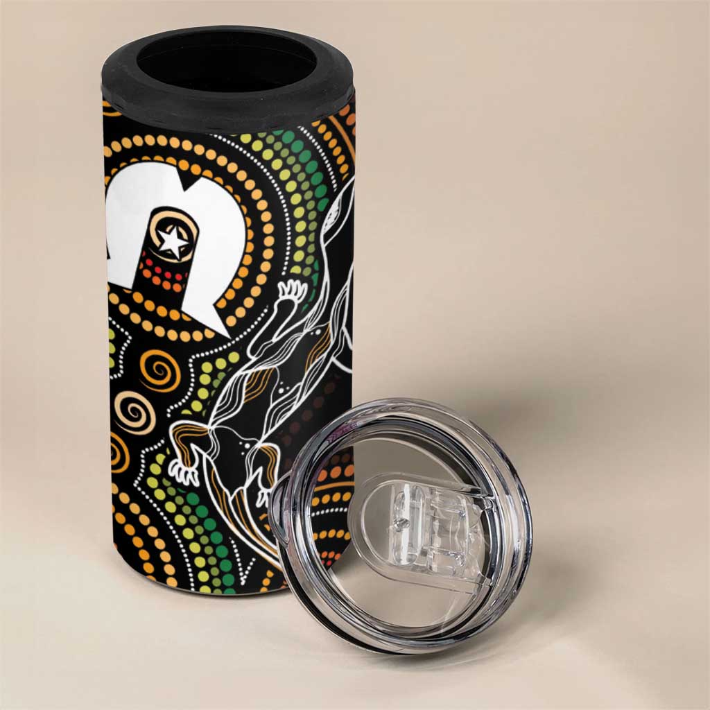 50 Years of NAIDOC Week Indigenous 4 in 1 Can Cooler Tumbler Honor The Past - Grace The Present