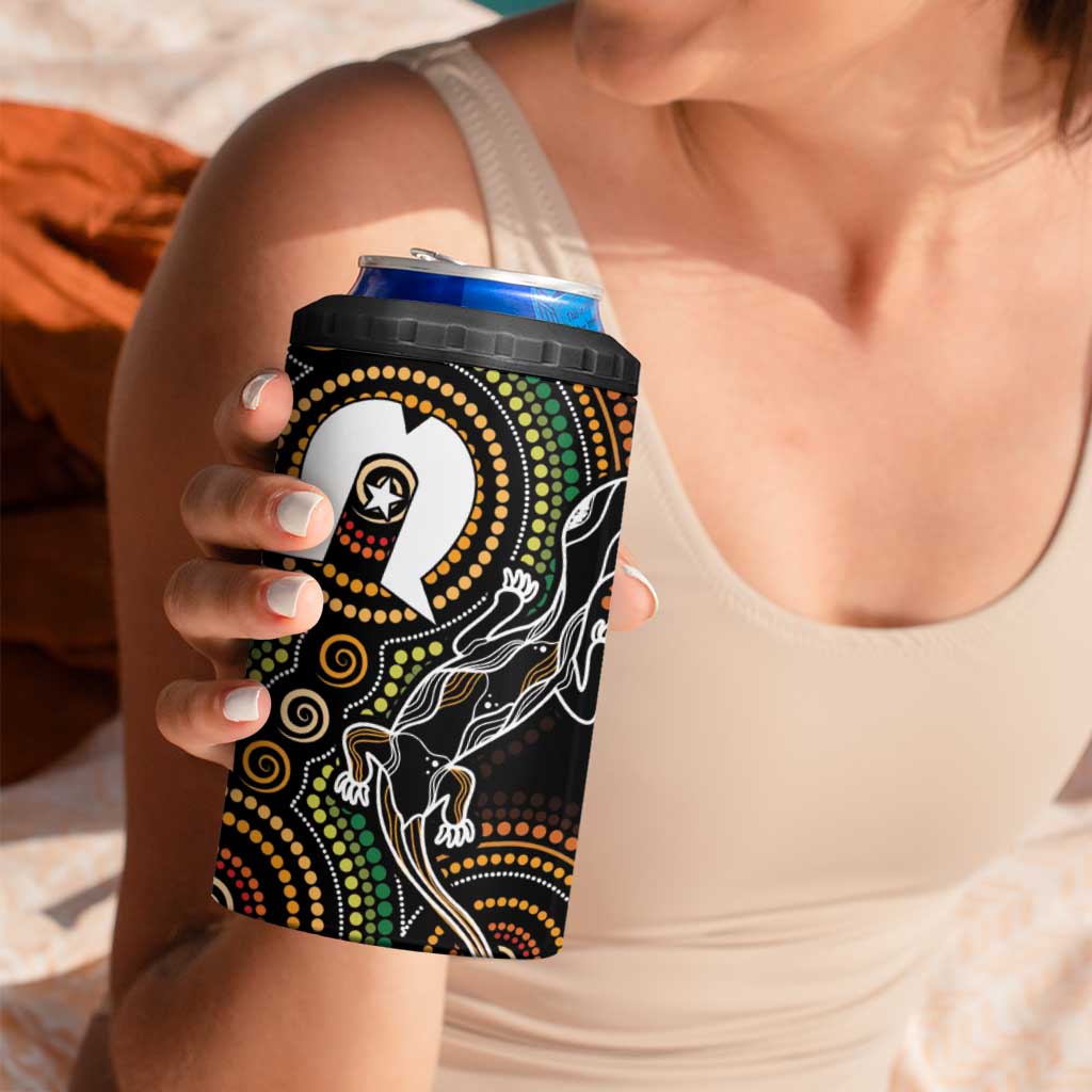 50 Years of NAIDOC Week Indigenous 4 in 1 Can Cooler Tumbler Honor The Past - Grace The Present