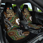 50 Years of NAIDOC Week Indigenous Car Seat Cover Honor The Past - Grace The Present
