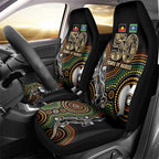 50 Years of NAIDOC Week Indigenous Car Seat Cover Honor The Past - Grace The Present