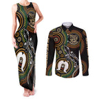 50 Years of NAIDOC Week Indigenous Couples Matching Tank Maxi Dress and Long Sleeve Button Shirt Honor The Past - Grace The Present