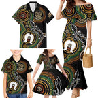 50 Years of NAIDOC Week Indigenous Family Matching Mermaid Dress and Hawaiian Shirt Honor The Past - Grace The Present