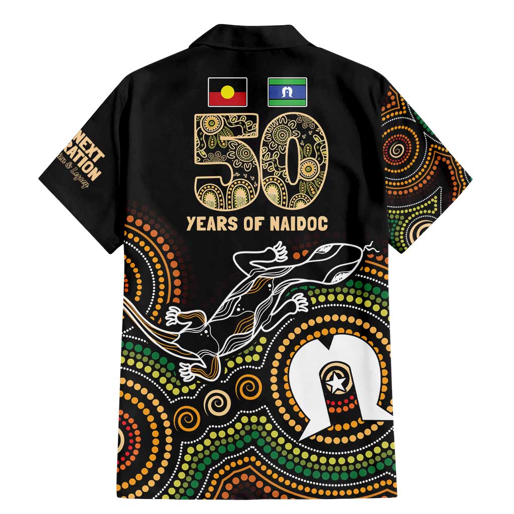 50 Years of NAIDOC Week Indigenous Family Matching Mermaid Dress and Hawaiian Shirt Honor The Past - Grace The Present