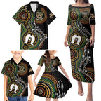 50 Years of NAIDOC Week Indigenous Family Matching Puletasi and Hawaiian Shirt Honor The Past - Grace The Present