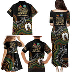 50 Years of NAIDOC Week Indigenous Family Matching Puletasi and Hawaiian Shirt Honor The Past - Grace The Present
