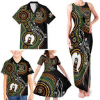 50 Years of NAIDOC Week Indigenous Family Matching Tank Maxi Dress and Hawaiian Shirt Honor The Past - Grace The Present