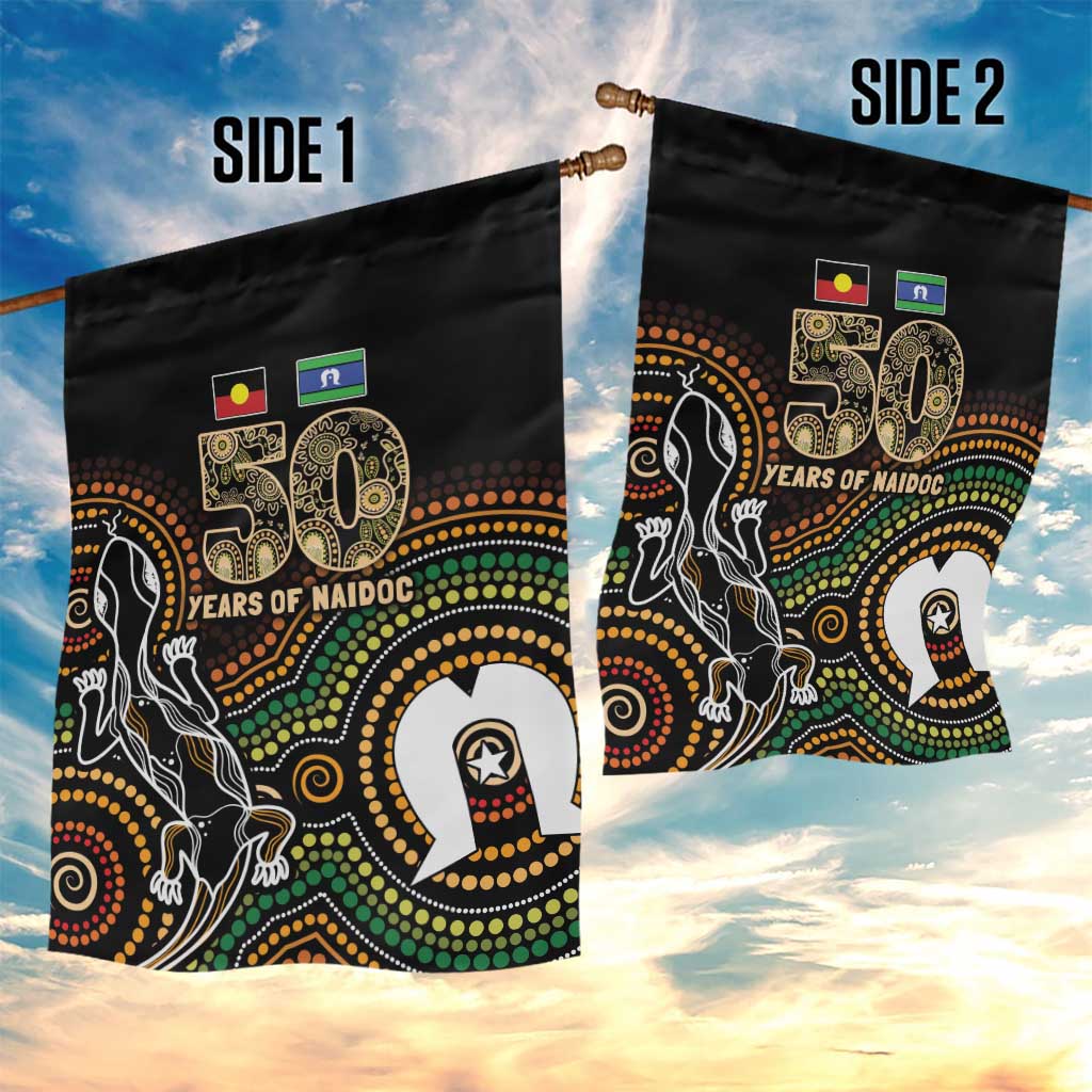 50 Years of NAIDOC Week Indigenous Garden Flag Honor The Past - Grace The Present