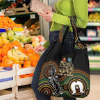 50 Years of NAIDOC Week Indigenous Grocery Bag Honor The Past - Grace The Present