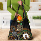 50 Years of NAIDOC Week Indigenous Grocery Bag Honor The Past - Grace The Present